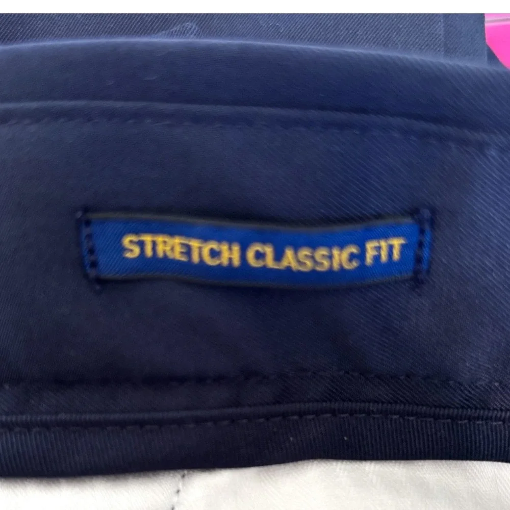 Polo Ralph‎ Lauren Mens Performance Stretch Classic Fit Pants 48Bx30 Navy Golf
